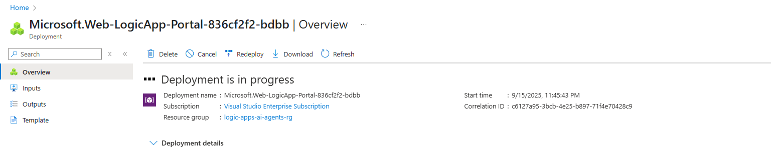 deployment in progress Deployment In Progress