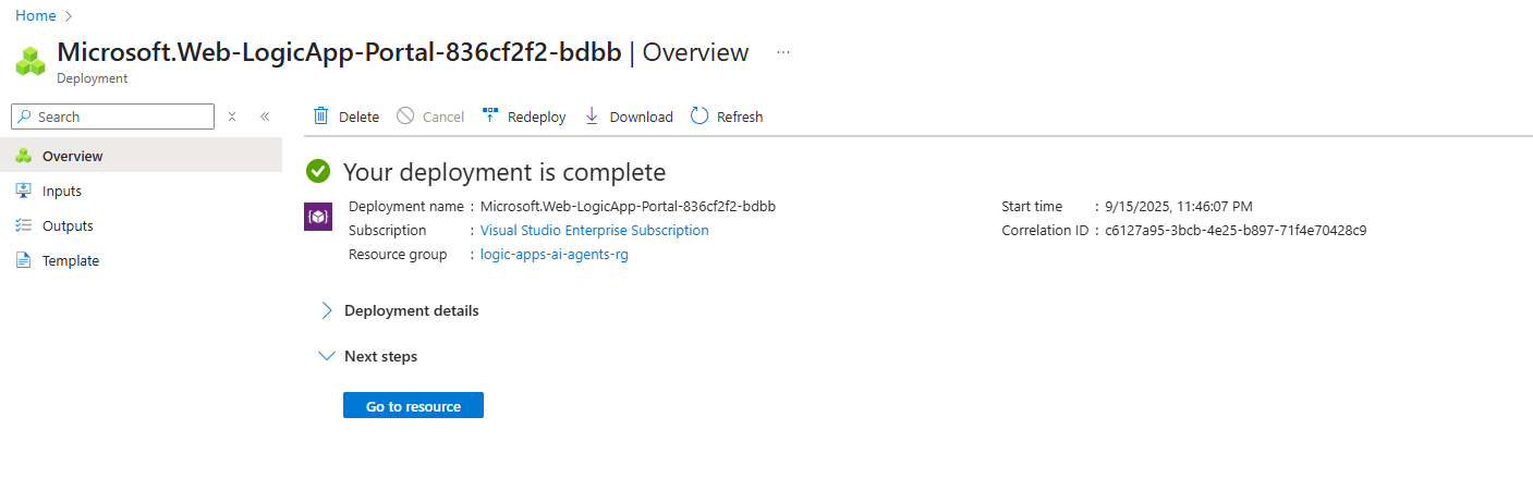 deployment complete Deployment Complete