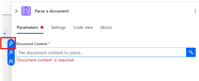 Parse a Document - Document Content