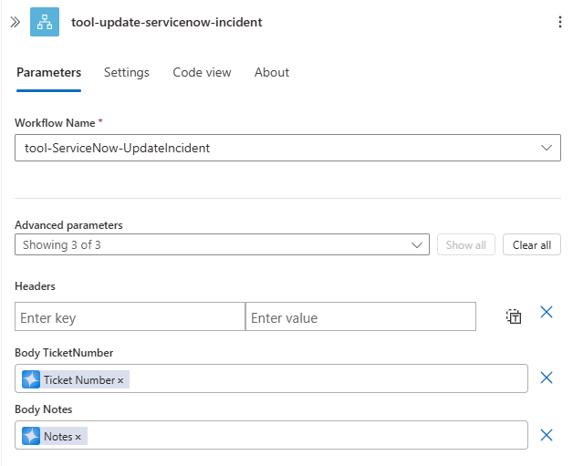 configure call workflow parameters Configure Call Workflow Parameters