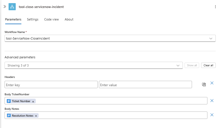 configure call workflow parameters Configure Call Workflow Parameters