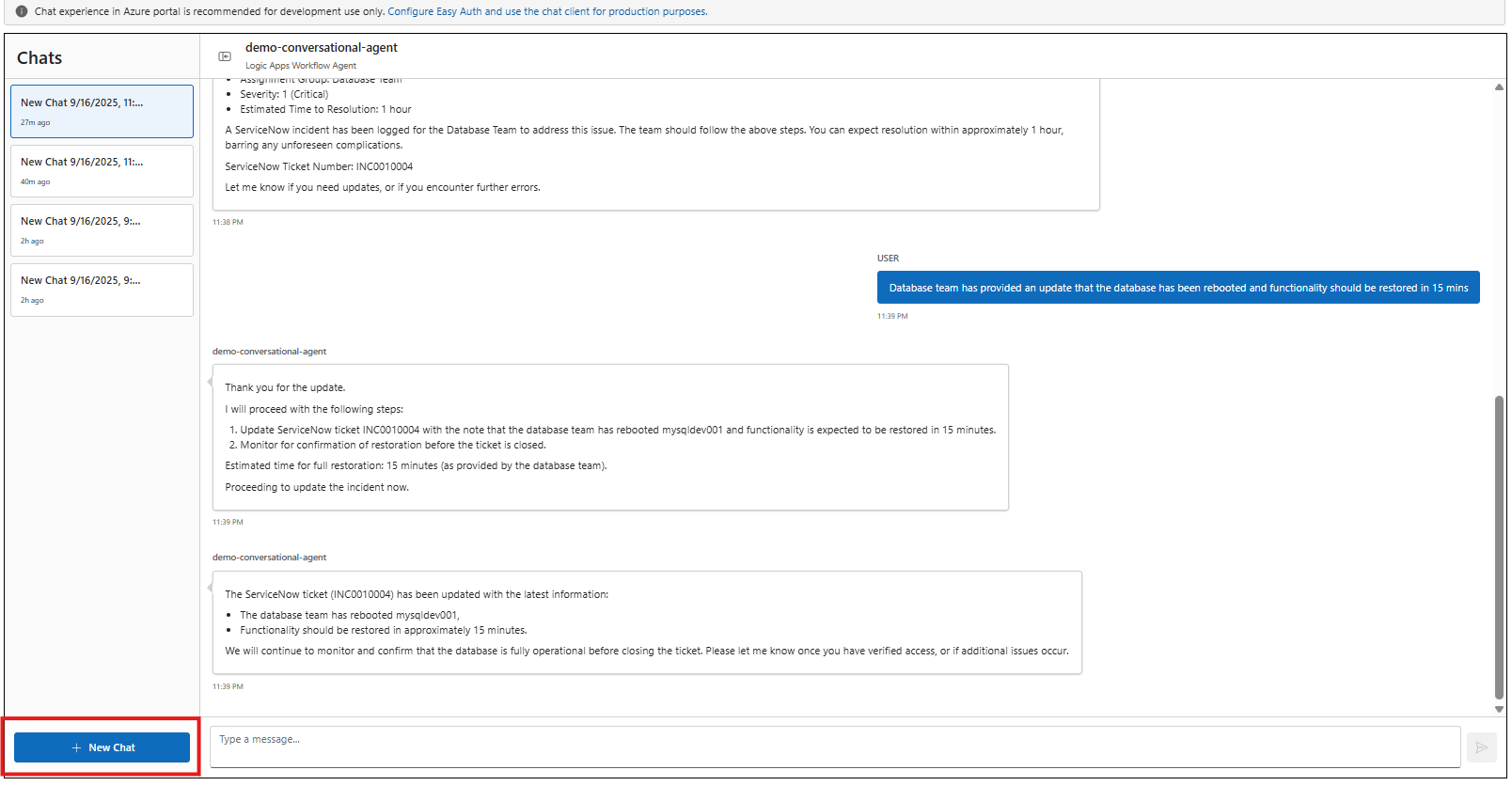 chat history Chat History