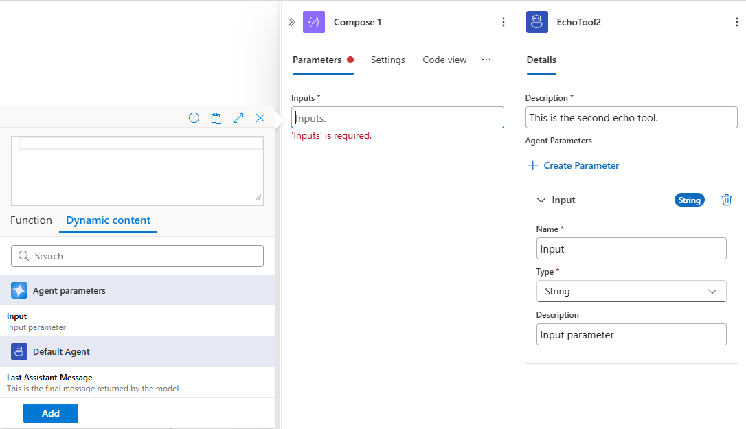Dynamic content pane