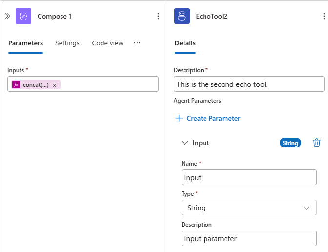 After adding expression