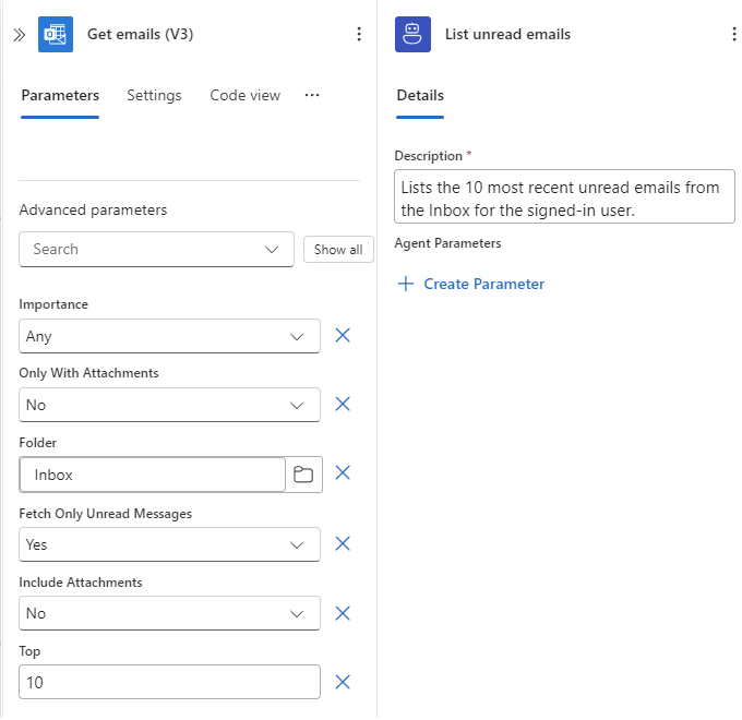 Screenshot shows tool action with description.